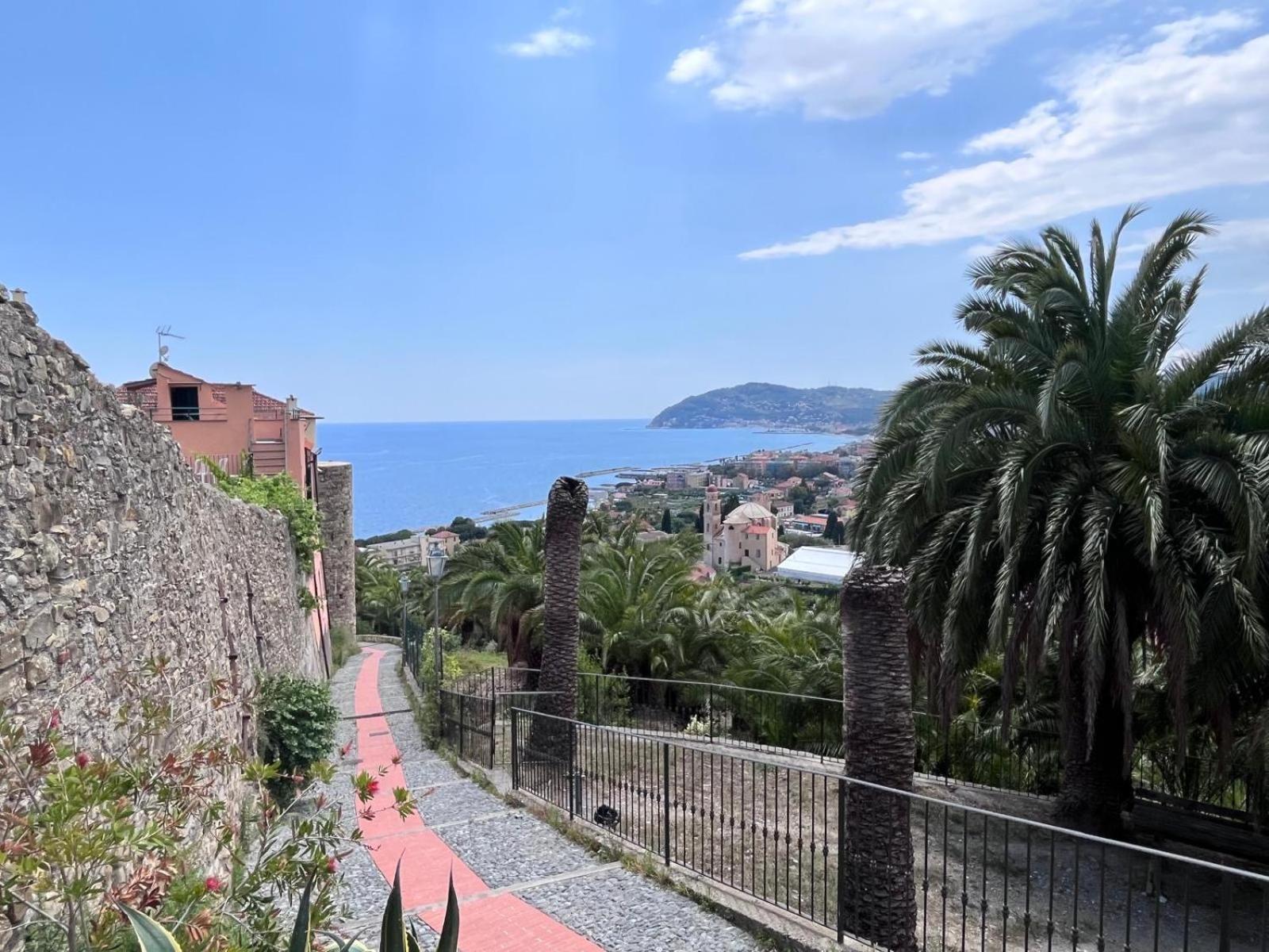 La Finestra Sul Borgo Cervo Exterior foto